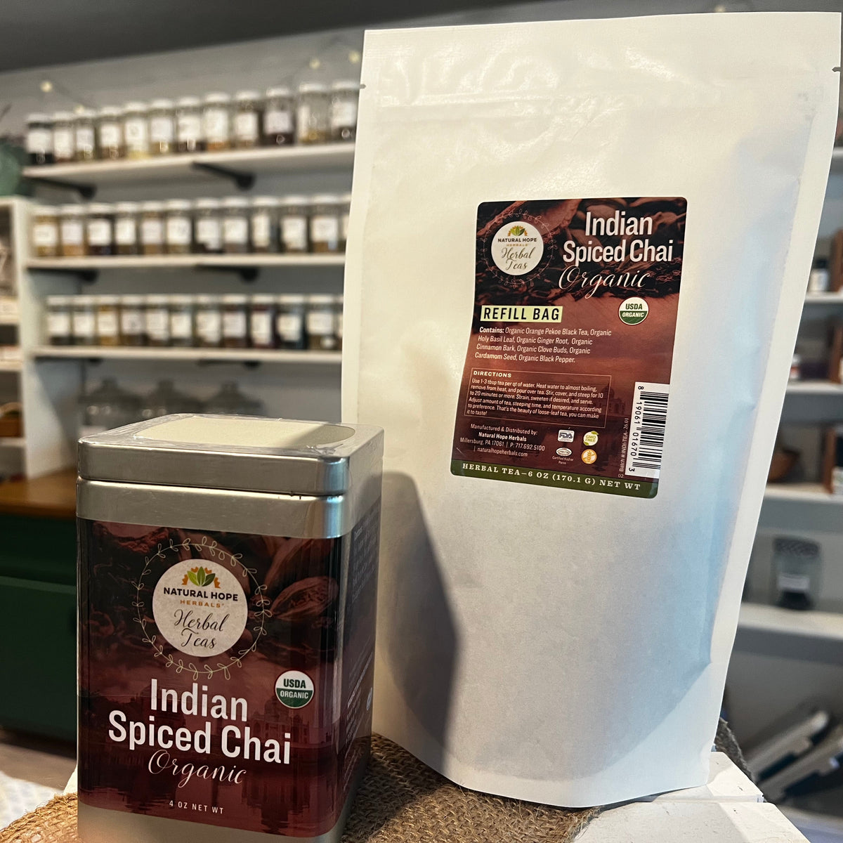 Organic Indian Spiced Chai Tea