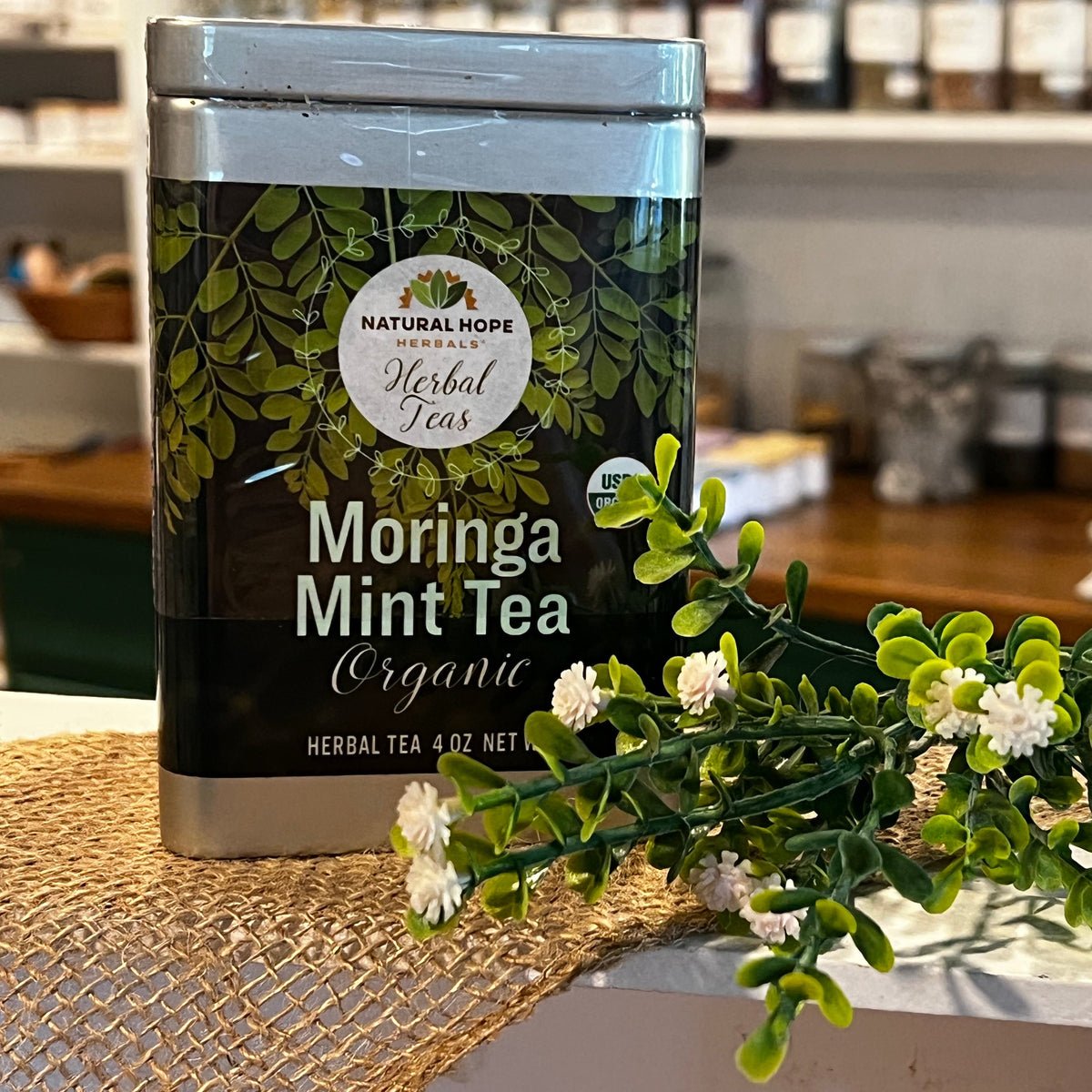 Organic Moringa Mint Tea