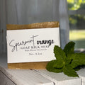Spearmint Orange Goat Milk Soap