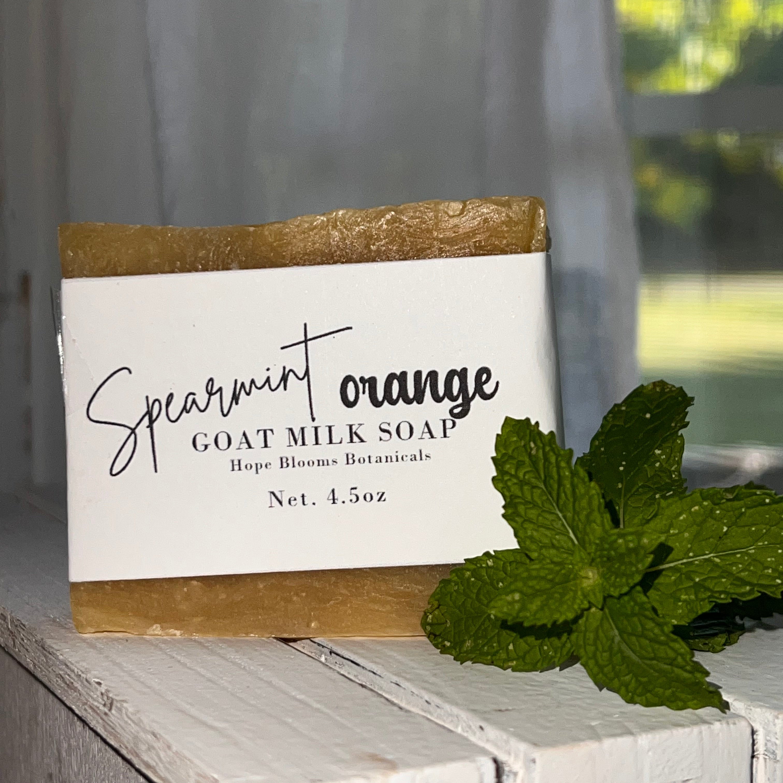 Spearmint Orange Goat Milk Soap