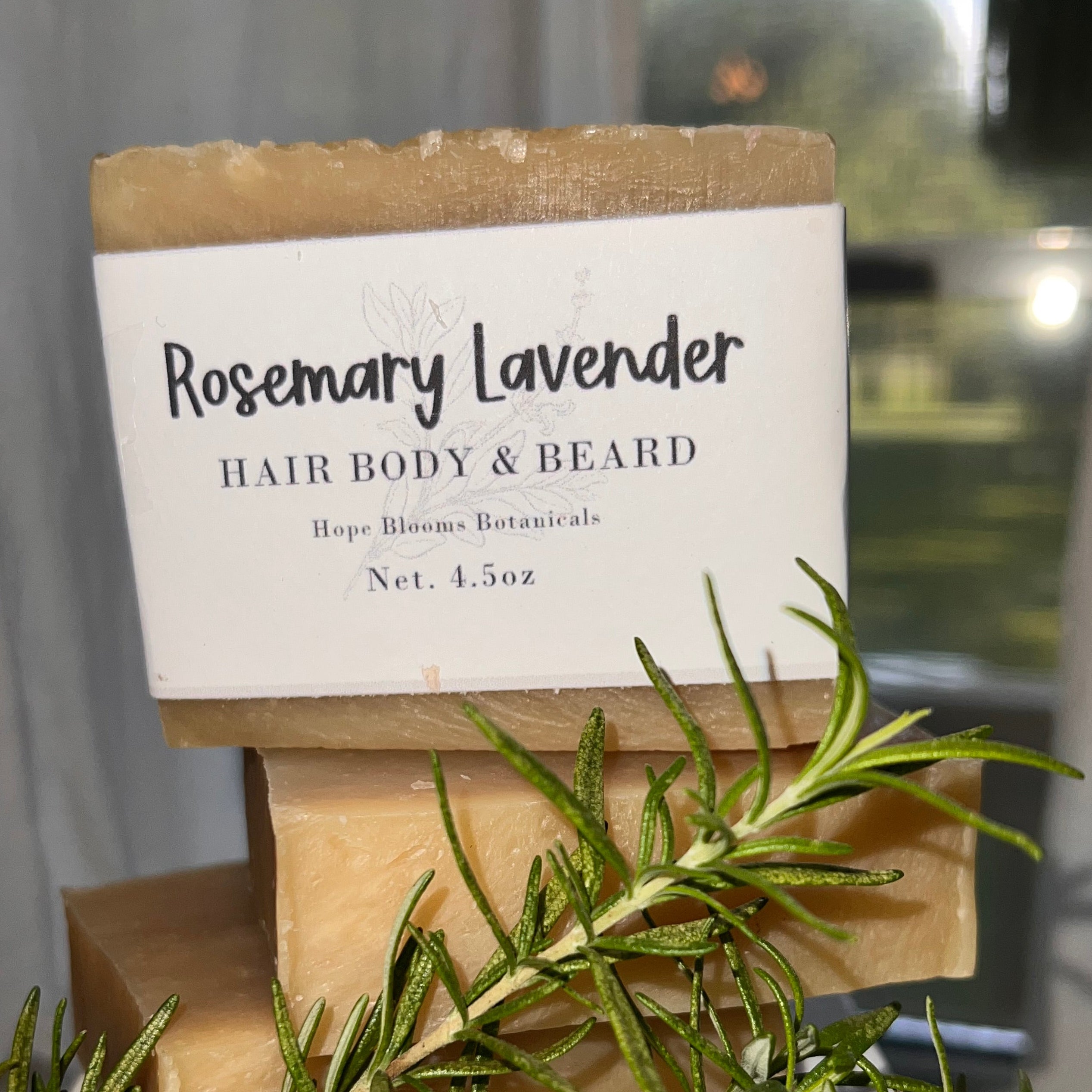Rosemary Lavender - Hair Body and Beard