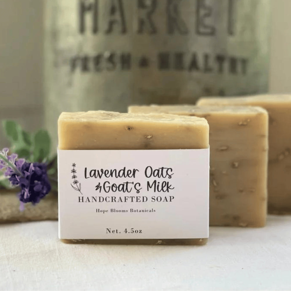Lavender Oats and Goat Milk Soap